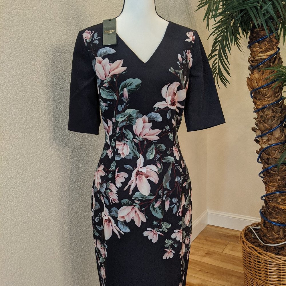 Hobbs London Astraea Floral Sheath Dress